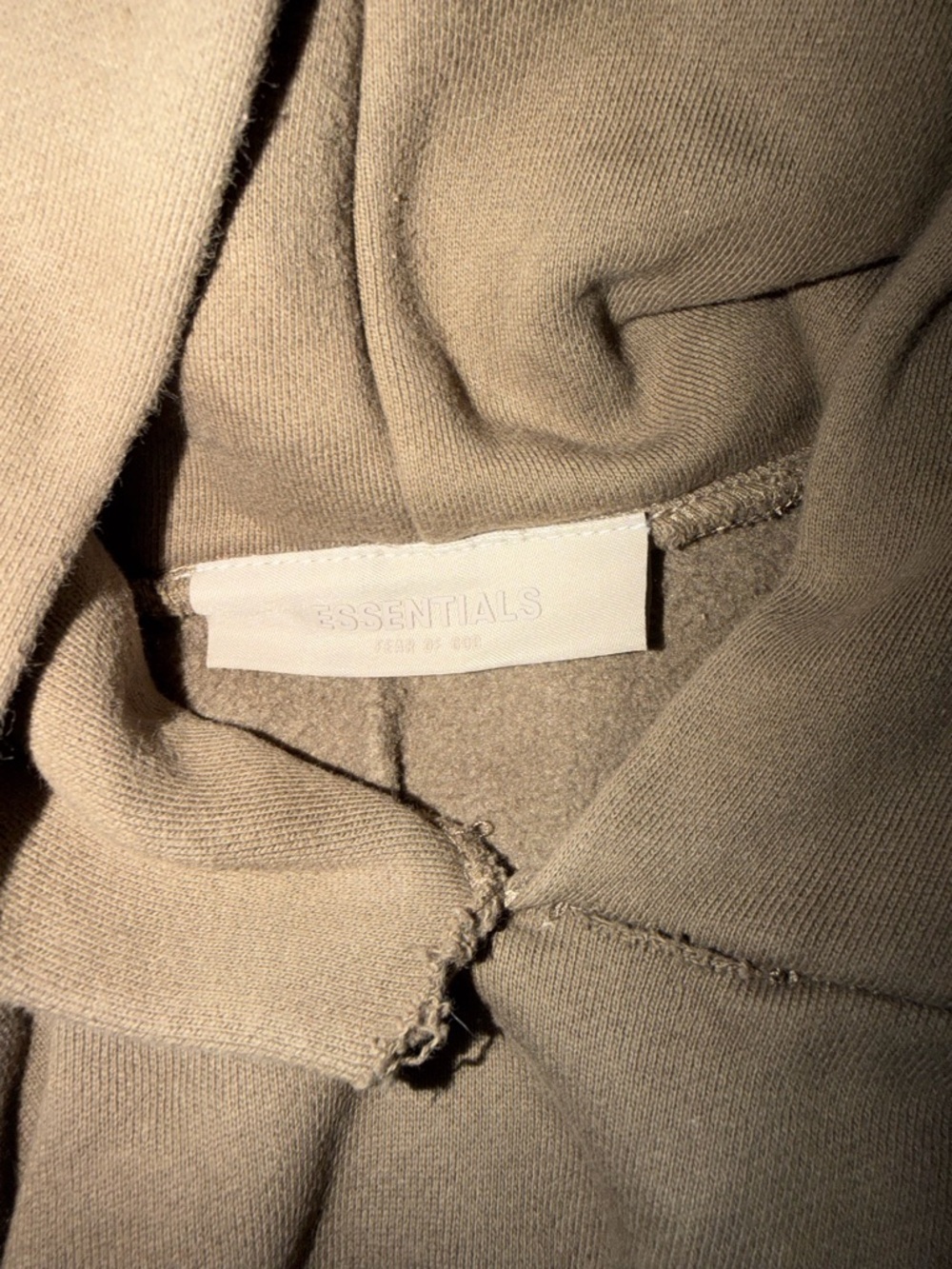 ESSENTIALS BROWN SWEATSHIRT - Picture 2 of 3